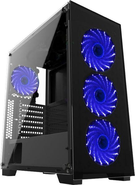 Imagem de Gabinete Gamer Vidro Usb3.0 Xway 01144 Fonte 600w S/fans