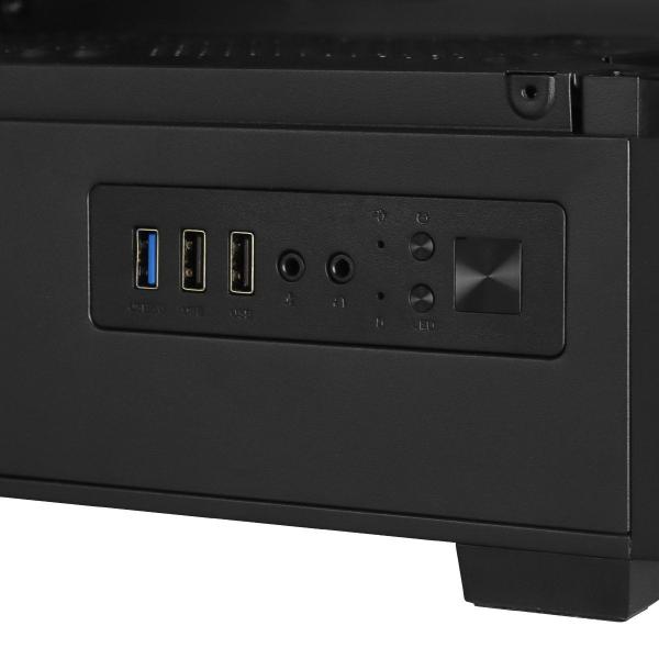 Gabinete Gamer Vinik G-SHIELD Vidro Temperado C/ 3 FANS - GGGSVBK Imagem de Gabinete Gamer Vinik G-SHIELD Vidro Temperado C/ 3 FANS - GGGSVBK
