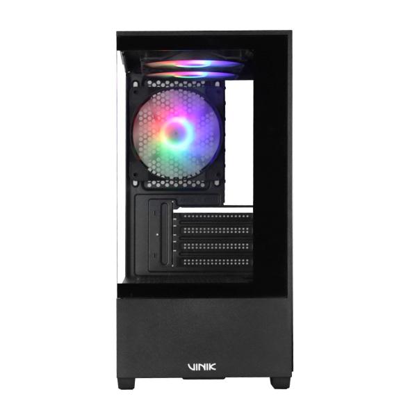 Gabinete Gamer Vinik G-SHIELD Vidro Temperado C/ 3 FANS - GGGSVBK Imagem de Gabinete Gamer Vinik G-SHIELD Vidro Temperado C/ 3 FANS - GGGSVBK
