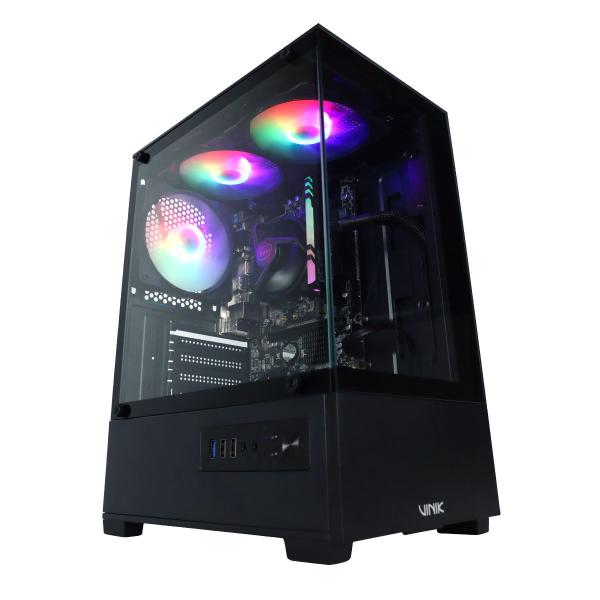 Imagem de Gabinete Gamer Vinik G-shield Vidro Temperado C/ 3 Fans - Gggsvbk