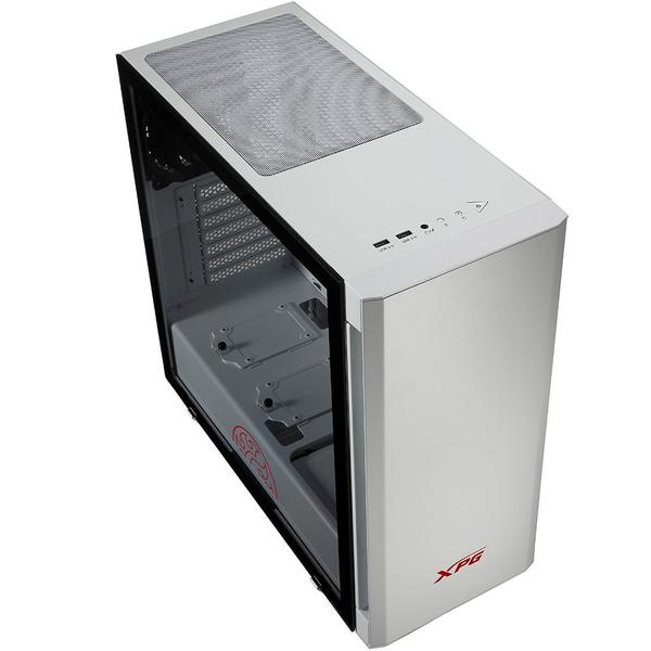 Imagem de Gabinete Gamer XPG Invader, Mid Tower, ARGB, com FAN, Lateral em Vidro, Branco - 75260033