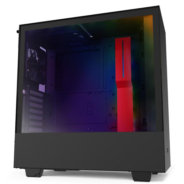 Imagem de Gabinete H510I Matte Black/Red - Ca-H510I-Br