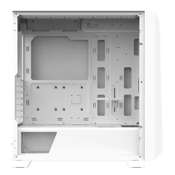 Imagem de Gabinete Hayom Gamer Gb1780 Branco Com 4 Fans Cooler Rgb