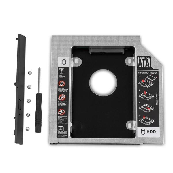 Imagem de Gabinete HDD/SSD Unionsine SATA 3.0 para 2,5" - Adaptador de Disco Rígido 9,0/9,5/12,7 mm