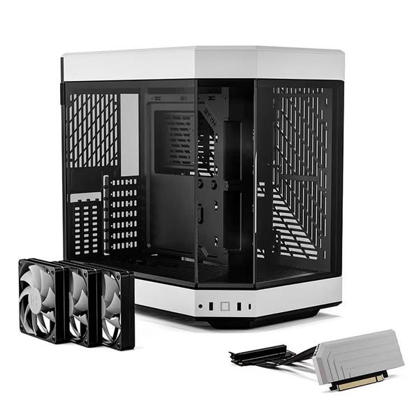 Imagem de Gabinete HYTE Y60 Preto/Branco Mid-Tower 3 Fans 120MM - CS-HYTE-Y60-BW 