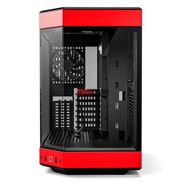 Imagem de Gabinete HYTE Y60 Preto/Vermelho Mid-Tower 3 Fans 120MM - CS-HYTE-Y60-BR