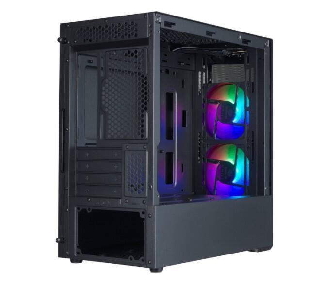 Imagem de Gabinete Masterbox Mb311l Argb - Lateral Em Vidro Temperado - 2 Fans Frontal Tela - Mcb-b311l-kgnn-s02