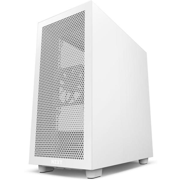 Imagem de Gabinete NZXT H7 Flow, Mid Tower, ATX, Lateral em Vidro Temperado, 2x Fans, Branco - CM-H71FW-01