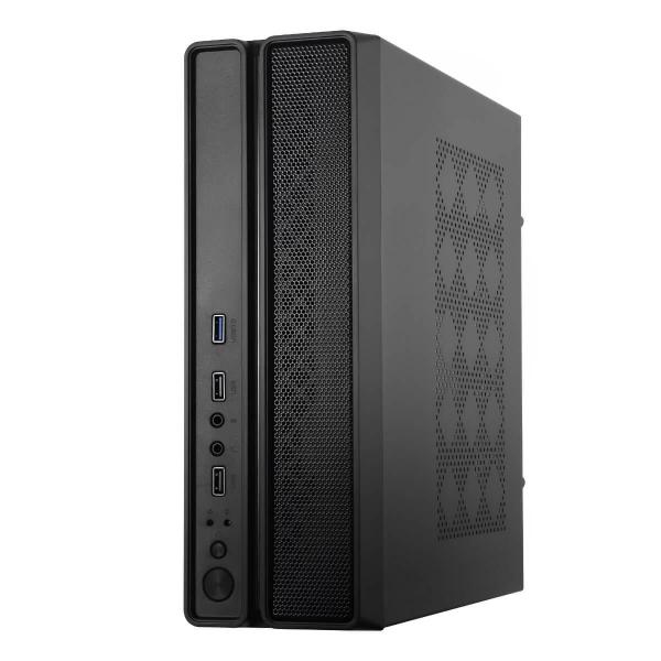 Imagem de Gabinete Office Slim Bluecase Preto Com Fonte 200W - Bg-2002