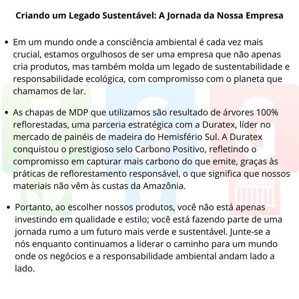 Imagem de Gabinete para Banheiro 60cm de Madeira Suspenso com Cuba e Espelho Lavabo - Brovália