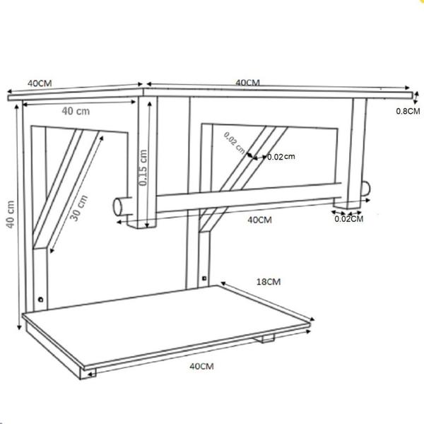 Imagem de Gabinete para Banheiro Vidro 40 cm Cuba Oval e Espelheira VMEX