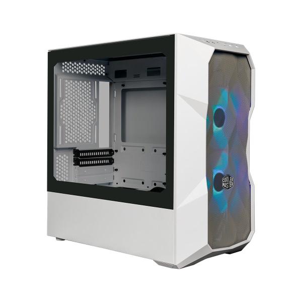 Imagem de Gabinete Td300 Mesh - Mini Tower - Lateral De Vidro Temperado - Branco - Td300-wgnn-s00