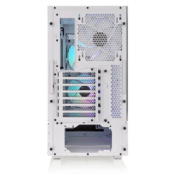 Imagem de Gabinete Tt Ceres 300 TG Snow ARGB Mid Tower - CA-1Y2-00M6WN-00