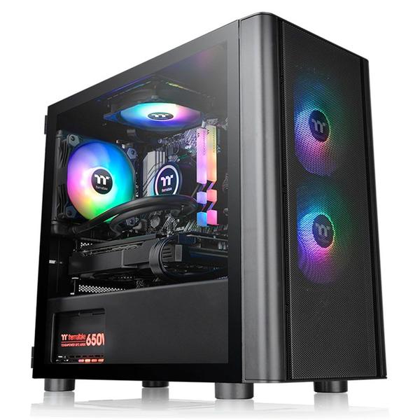 Imagem de Gabinete V150 TG ARGB MESH ED WIN SPCC 3 FANS ARGB Thermaltake - CA-1R1-00S1WN-02