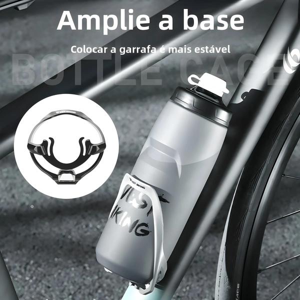 Imagem de Gaiola para Garrafa d'Água de Bicicleta West Biking - Leve e Resistente