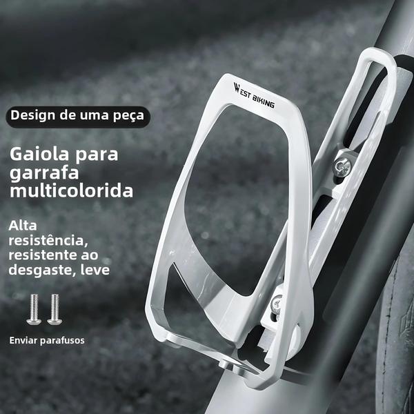 Imagem de Gaiola para Garrafa d'Água de Bicicleta West Biking - Leve e Resistente