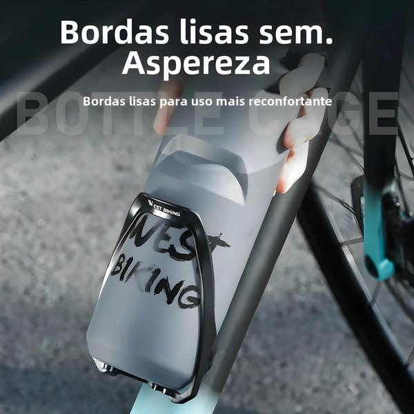 Imagem de Gaiola para Garrafa d'Água de Bicicleta West Biking - Leve e Resistente