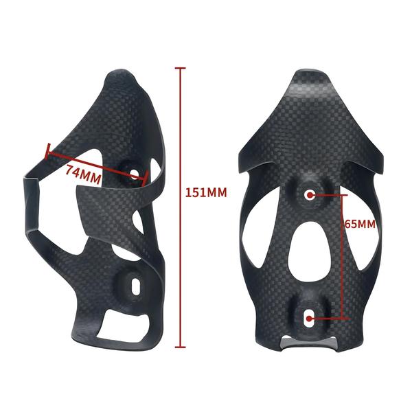 Gaiola para Garrafa de Água de Bicicleta - Ultraleve em Fibra de Carbono 3K Imagem de Gaiola para Garrafa de Água de Bicicleta - Ultraleve em Fibra de Carbono 3K