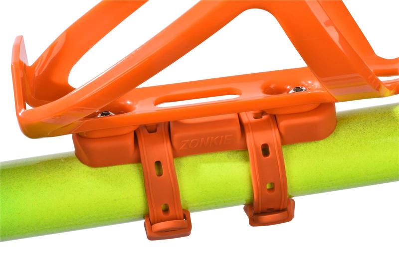 Imagem de Gaiolas para garrafas de bicicleta ZONKIE Plastic Bike Holder Orange