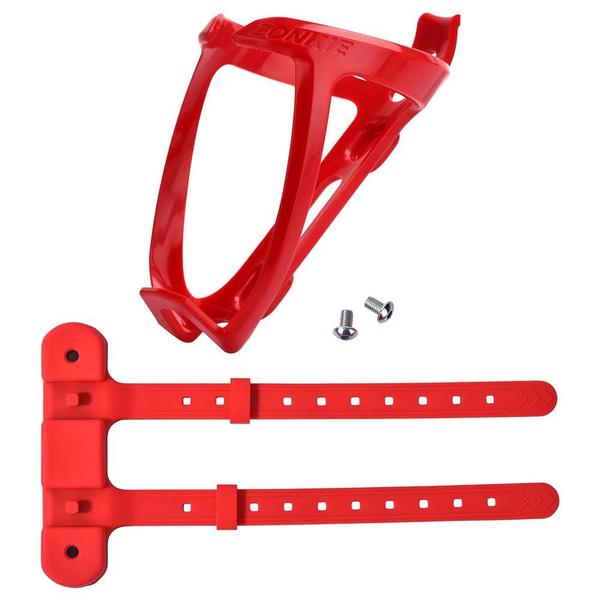 Imagem de Gaiolas para garrafas de bicicleta ZONKIE Plastic Bike Holder vermelho