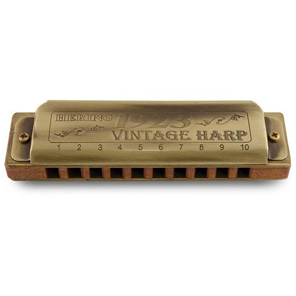 Imagem de Gaita Hering Diatônica Vintage Harp 1923 C Dó 1020C 20 Vozes C/ Case