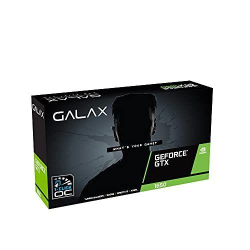 Imagem de GALAX GeForce GTX 1650 EX PLUS (1-Click OC) GDDR6 4GB GDDR6 128-bit DP/HDMI/DVI-D 65SQL8DS93E1