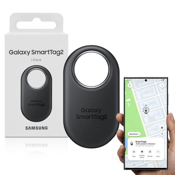 Imagem de Galaxy Smarttag2 Localizador Bluetooth Preto EI-T5600BBEGWW Samsung