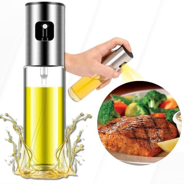 Galheteiro Culinário Vidro Spray Azeite Vinagre Óleo 100Ml - DRAIK Imagem de Galheteiro Culinário Vidro Spray Azeite Vinagre Óleo 100Ml