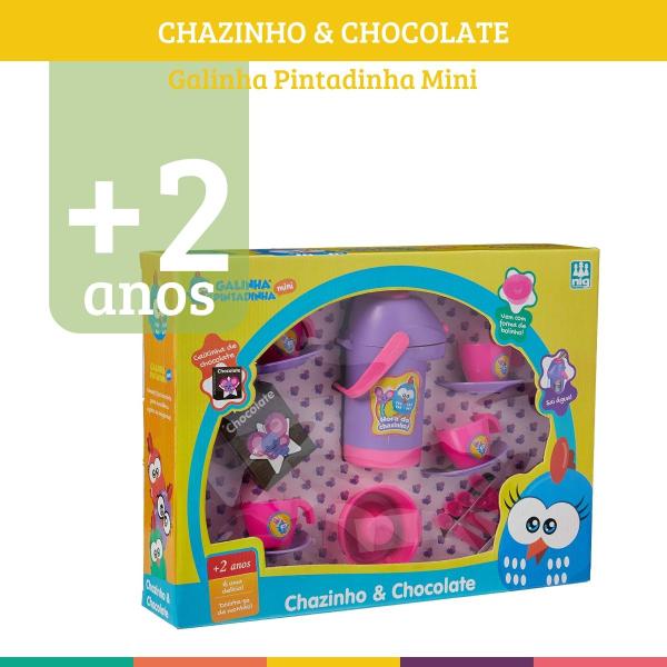 Imagem de Galinha Pintadinha Kit Chazinho E Chocolate Nig Brinquedos