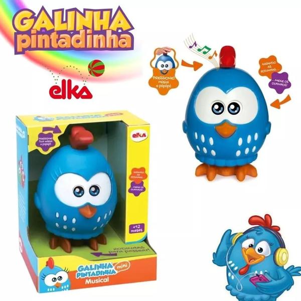 Imagem de Galinha Pintadinha Mini Toca Música Brinquedo Musical - Elka