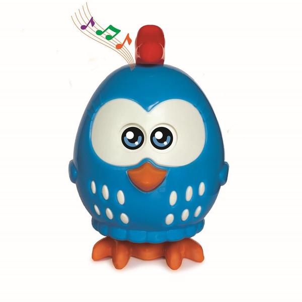 Galinha Pintadinha Musical - C/ Rodinhas E Som - 21cm - Elka Imagem de Galinha Pintadinha Musical - C/ Rodinhas E Som - 21cm - Elka