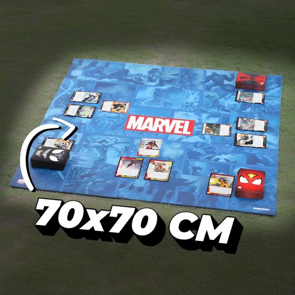 Imagem de Gamegenic Marvel Champions Prime Game Mat XL Azul