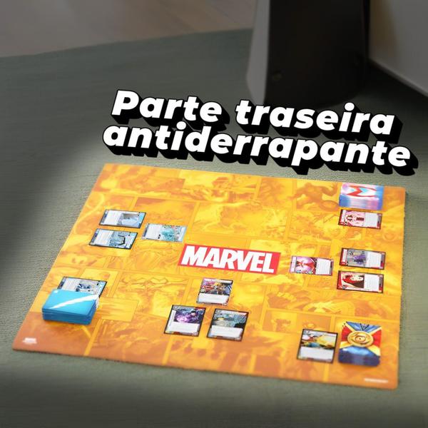 Imagem de Gamegenic Marvel Champions Prime Game Mat XL Laranja