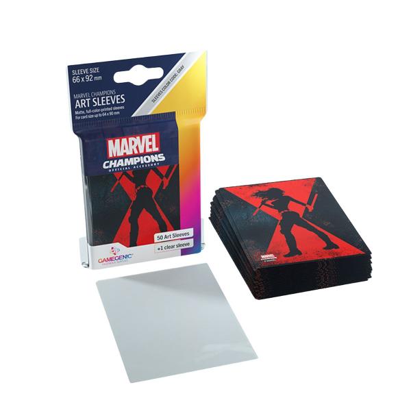 Imagem de Gamegenic: Marvel Champions Sleeves - Black Widow 