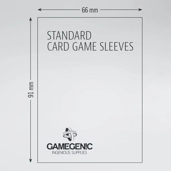 Imagem de Gamegenic Matte Standard Card Game Gray 66x91mm - 50 Unidades