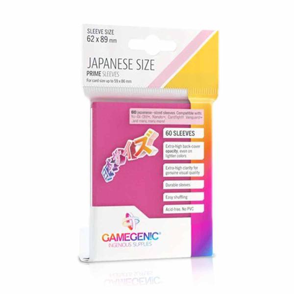 Imagem de Gamegenic Prime Japanese Sized Sleeves Pink