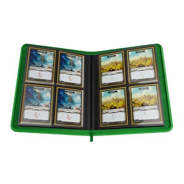 Imagem de Gamegenic: Zip-Up Album p/ cards 8-Pocket - Verde -Galápagos