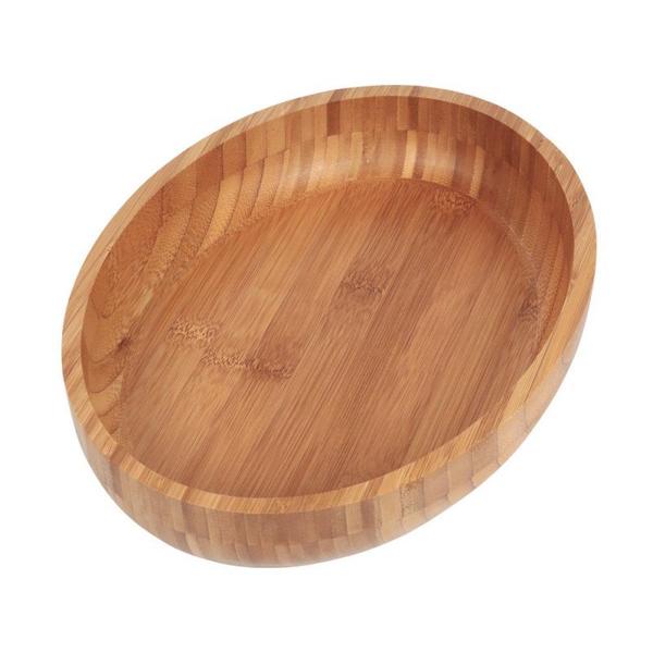 Imagem de Gamela Oval Bamboo para Churrasco 33 x 23 cm - Mor