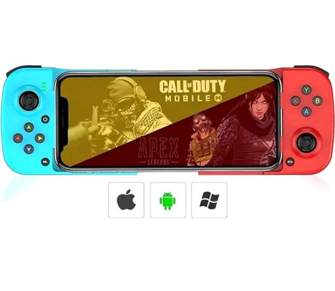 Imagem de Gamepad Sem Fio para Smartphone Compativel com Android e iOS - Conforto e Precisão em Jogos