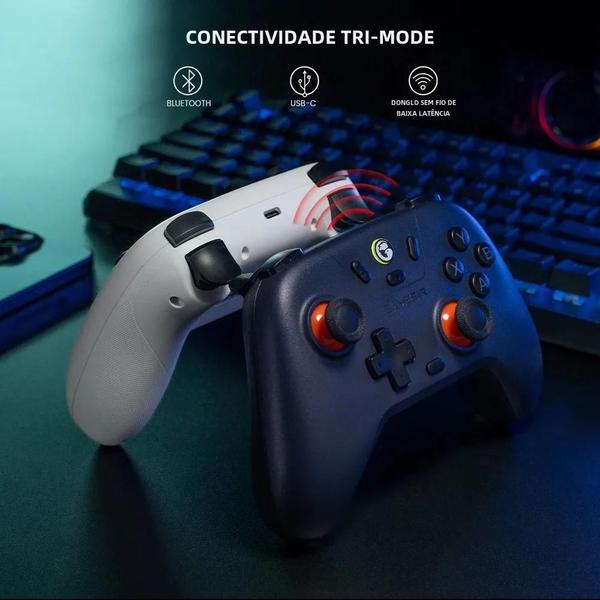 Imagem de GameSir Nova Lite - Controle Sem Fio Bluetooth para Switch, Android, iOS, PC e Steam