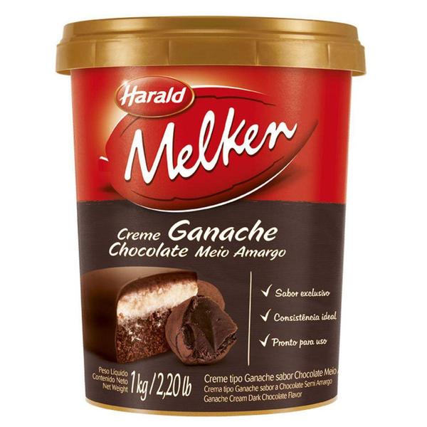 Ganache Chocolate Meio Amargo kg - Harald Imagem de Ganache Chocolate Meio Amargo kg - Harald