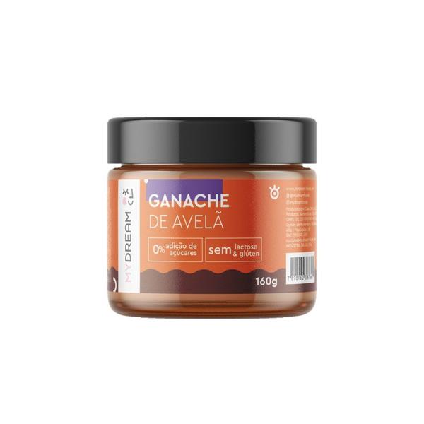 Ganache de Avelã Zero Açúcar Sem Lactose/Glúten 160g - My Dream - MyDream Imagem de Ganache de Avelã Zero Açúcar Sem Lactose/Glúten 160g - My Dream