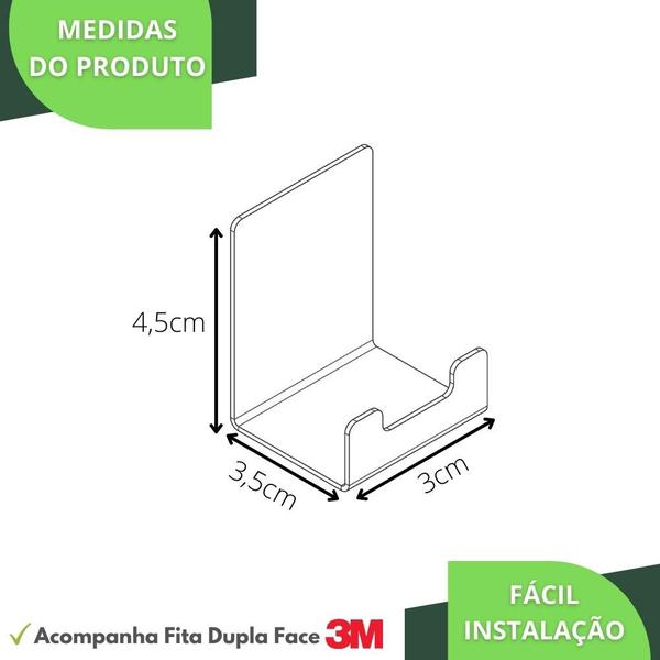 Gancho Adesivo 3m Cabide De Parede Preto Autocolante ELG - MetalCromo Imagem de Gancho Adesivo 3m Cabide De Parede Preto Autocolante ELG
