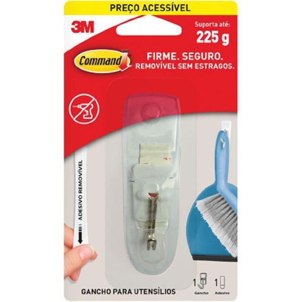 Gancho Adesivo 3M Command Utensílios 225G Imagem de Gancho Adesivo 3M Command Utensílios 225G