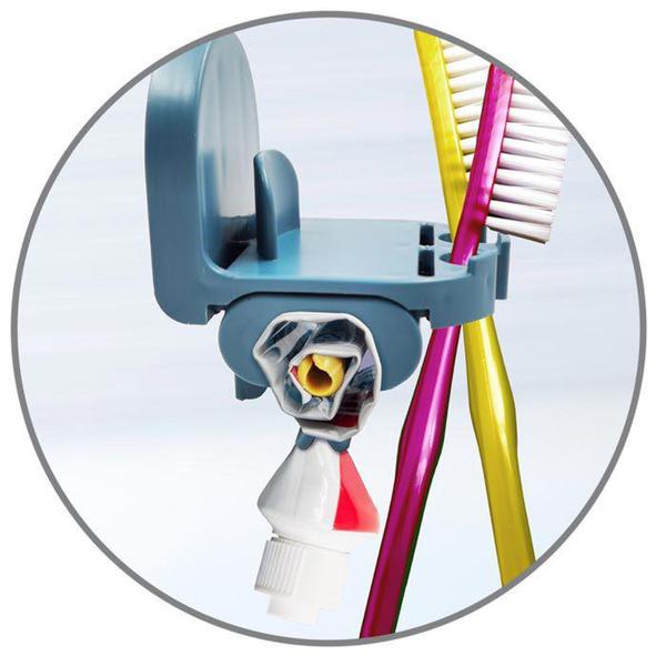 Gancho adesivo porta escova e creme dental - Art house - Art house Imagem de Gancho adesivo porta escova e creme dental - Art house