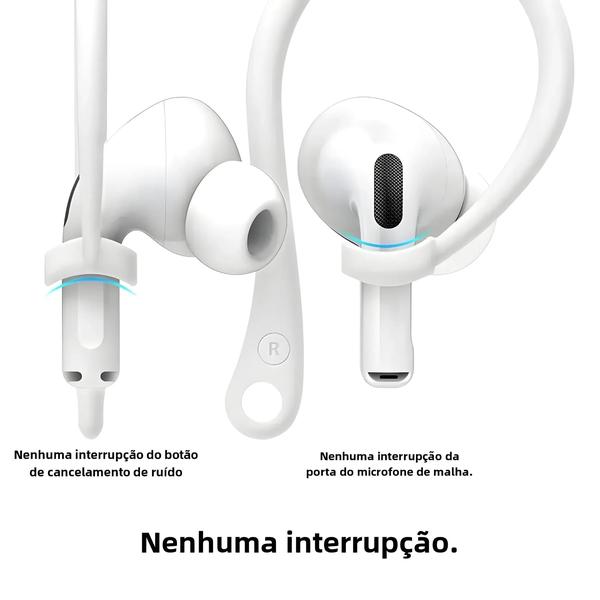 Imagem de Gancho Anti-Perda de Silicone para AirPods 1, 2, 3 e Pro - Apple