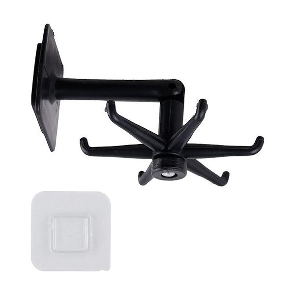 Gancho com suporte giratório adesivo para utensílios - Art house Imagem de Gancho com suporte giratório adesivo para utensílios