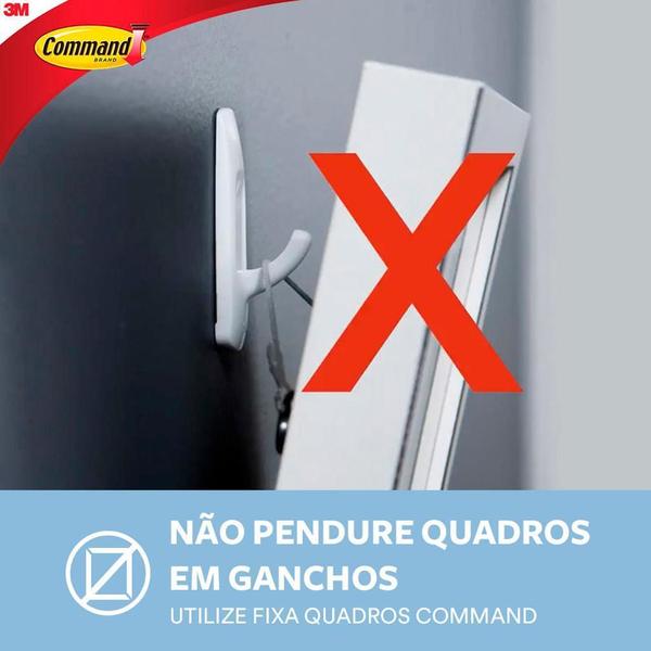 Gancho Command 3M Grande Transparente Imagem de Gancho Command 3M Grande Transparente