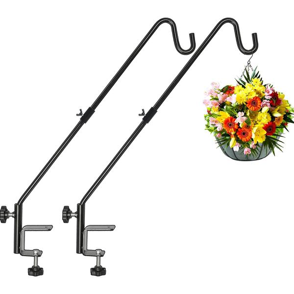 Imagem de Gancho de convés FEED GARDEN 79 cm Heavy Duty 360 Swivel Black 2 Pa