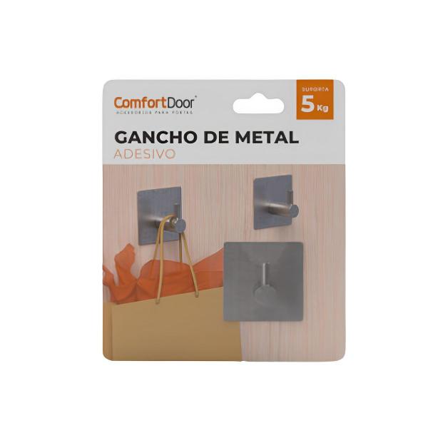 Imagem de Gancho de metal quadrado comfortdoor